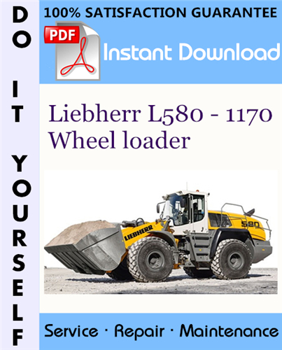 Thumbnail Liebherr L580 - 1170 Wheel loader Service Repair Workshop Manual ☆
