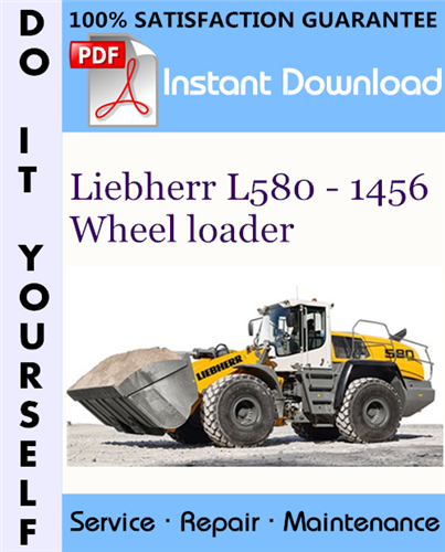 Thumbnail Liebherr L580 - 1456 Wheel loader Service Repair Workshop Manual ☆