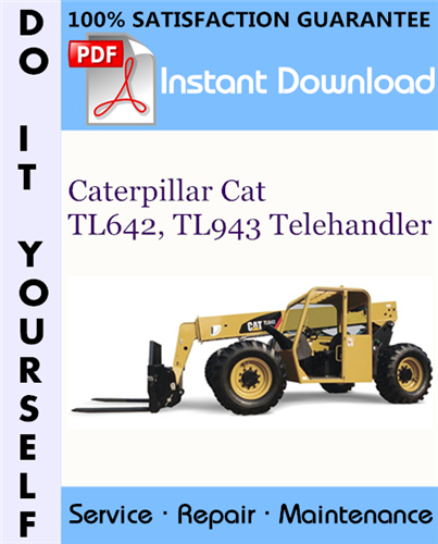 Thumbnail Caterpillar Cat TL642, TL943 Telehandler Service Repair Workshop Manual ☆ Thumbnail Caterpillar Cat TL642, TL943 Telehandler Service Repair Workshop Manual ☆