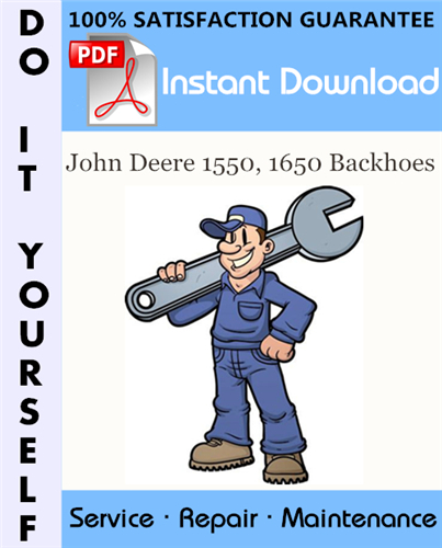 Thumbnail John Deere 1550, 1650 Backhoes Service Repair Workshop Manual ☆ Thumbnail John Deere 1550, 1650 Backhoes Service Repair Workshop Manual ☆