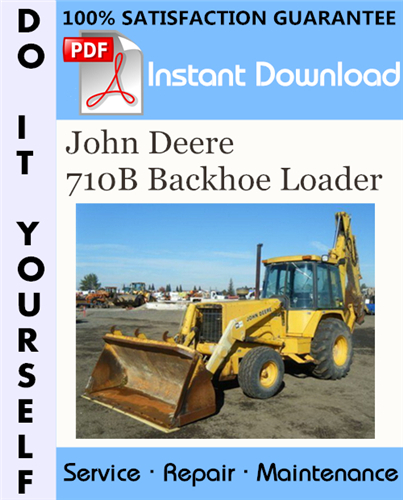 Thumbnail John Deere 710B Backhoe Loader Technical Manual ☆ Thumbnail John Deere 710B Backhoe Loader Technical Manual ☆
