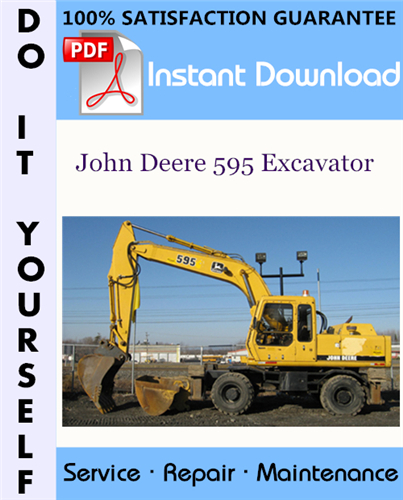 Thumbnail John Deere 595 Excavator Technical Manual ☆