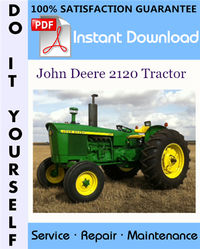 Thumbnail John Deere 2120 Tractor Technical Manual ☆