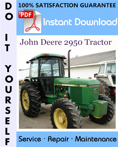 Thumbnail John Deere 2950 Tractor Technical Manual ☆ Thumbnail John Deere 2950 Tractor Technical Manual ☆