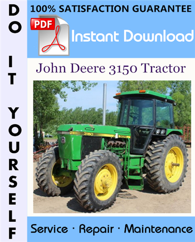 Thumbnail John Deere 3150 Tractor Technical Manual ☆