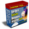 Thumbnail Secure Members Area With PLR