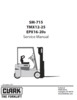Thumbnail Clark SM-715 forklift service manual