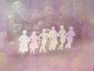 Thumbnail Folk Dance: Golden Clouds sunprint