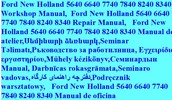 Thumbnail Ford New Holland 5640 6640 7740 7840 8240 8340 Workshop Manu Thumbnail Ford New Holland 5640 6640 7740 7840 8240 8340 Workshop Manu
