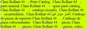 Thumbnail Claas Rollant 44 Baler - Parts Catalog Thumbnail Claas Rollant 44 Baler - Parts Catalog