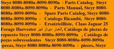 Thumbnail Steyr 8080-8080a-8090-8090a Tractors - Parts Catalog Thumbnail Steyr 8080-8080a-8090-8090a Tractors - Parts Catalog