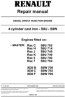 Thumbnail RENAULT DIESEL ENGINE S9U S9W WORKSHOP SERVICE REPAIR MANUAL