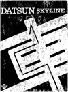 Thumbnail Datsun SkyLine Model C210 Series Service Manual Download