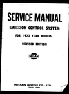 Thumbnail 1972 Emission Control System Models Revised Download