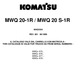 Thumbnail Komatsu Parts Book MWQ 20-1R / MWQ 20 S-1R Thumbnail Komatsu Parts Book MWQ 20-1R / MWQ 20 S-1R