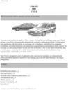Thumbnail 94 Volvo 850 1994 Owners Manual