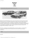 Thumbnail 95 Volvo 850 1995 Owners Manual
