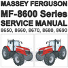 Thumbnail Massey Ferguson MF-8600 MF8600 Series Tractor Service Workshop Repair Manual - DOWNLOAD