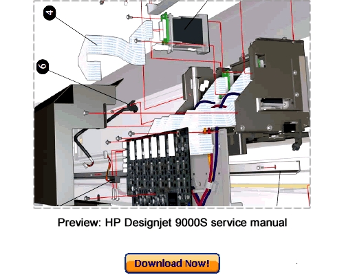 HP Designjet 9000S Service Repair Manual Download - Tradebit