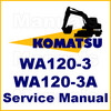 Thumbnail Komatsu WA120-3 & WA120-3A Wheel Loader SERVICE Repair Shop MANUAL - DOWNLOAD