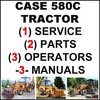 Thumbnail Case 580C TLB Tractor SERVICE Manual, OWNERS & PARTS Catalog -3- MANUALS - DOWNLOAD
