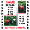 Thumbnail Same Dorado S V 70 75 90 100 Tractor Workshop Service Repair Manual - DOWNLOAD