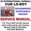 Thumbnail IH Farmall Cub & Cub Lo-Boy Tractor Service & Repair Manual - IMPROVED - DOWNLOAD