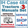 Thumbnail IH International Case 484 Tractor SERVICE, SHOP, OPERATOR Manual -3- Manuals - IMPROVED - DOWNLOAD Thumbnail IH International Case 484 Tractor SERVICE, SHOP, OPERATOR Manual -3- Manuals - IMPROVED - DOWNLOAD