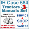 Thumbnail IH International Case 584 Tractor SERVICE, SHOP, OPERATOR Manual -3- Manuals - IMPROVED - DOWNLOAD Thumbnail IH International Case 584 Tractor SERVICE, SHOP, OPERATOR Manual -3- Manuals - IMPROVED - DOWNLOAD