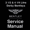 Thumbnail Bentley 3.5 & 4.25 Derby Repair Maintenance Service Manual - DOWNLOAD