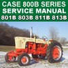 Thumbnail IH Case 800B Series Tractor Workshop Service Shop Repair Manual - IMPROVED - DOWNLOAD
