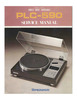 Thumbnail PIONEER PLC-590 TURNTABLE OWNER, SERVICE MANUAL + MORE!