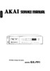 Thumbnail AKAI GX F91 Service Manual !!!