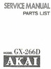 Thumbnail AKAI GX 266D Service Manual !!!