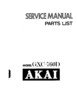Thumbnail AKAI GX C760D Service Manual !!!