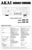 Thumbnail AKAI GX 75 Service Manual !!!