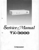 Thumbnail PIONEER TX-3000 TAPE RECORDER SERVICE MANUAL AND MORE