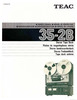 Thumbnail TEAC 35-2B OWNERS MANUAL