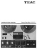 Thumbnail TEAC 2300S TAPE RECORDER INSTRUCTION MANUAL