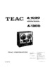 Thumbnail TEAC A-1030 / 1300 STEREO TAPE DECK SERVICE MANUAL