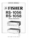 Thumbnail Fisher RS-1056 / 1058 - Service Manual Thumbnail Fisher RS-1056 / 1058 - Service Manual