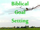 Thumbnail Biblical Goal Setting