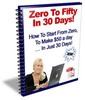 Thumbnail Zero To Fifty In 30 Days: Make 50USD a day in 30 days! Thumbnail Zero To Fifty In 30 Days: Make 50USD a day in 30 days!