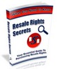 Thumbnail *NEW* Resale Rights Secrets With MRR
