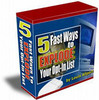 Thumbnail 5 Fast Ways To EXPLODE Your Opt-In List + resell rights Thumbnail 5 Fast Ways To EXPLODE Your Opt-In List + resell rights