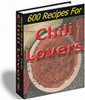 Thumbnail 600 Recipes For Chili Lovers + resell rights w/mrr Thumbnail 600 Recipes For Chili Lovers + resell rights w/mrr