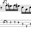 Thumbnail L89 Blues bass lick in E7