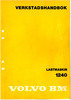 Thumbnail Volvo BM lastmaskin 1240 verkstadshandbok Thumbnail Volvo BM lastmaskin 1240 verkstadshandbok