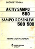 Thumbnail Aktiv Sampo 580/Sampo Rosenlew 580/500 verkstadshandbok
