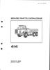 Thumbnail Volvo BM 414/K414 reservdelskatalog/parts manual